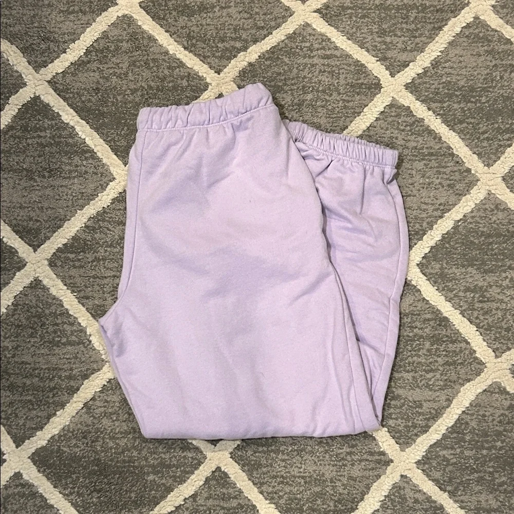 Bundle of 2 Old Navy Sweatpants / Joggers, Lavender and Gray